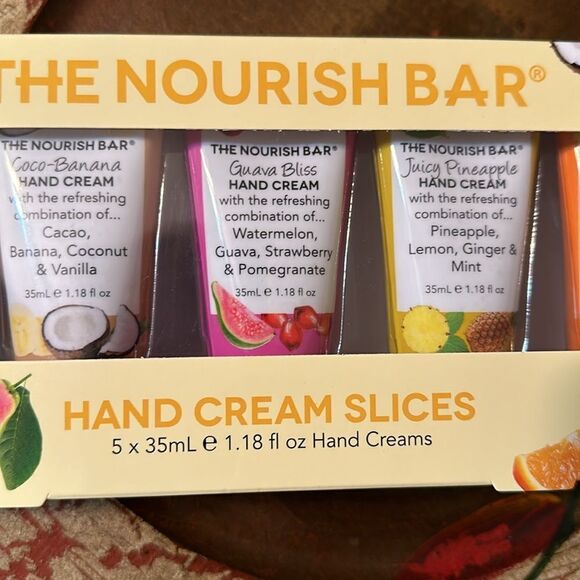 The Nourish Bar Metal Tin HandβCream Set of 5 - Picture 9 of 11
